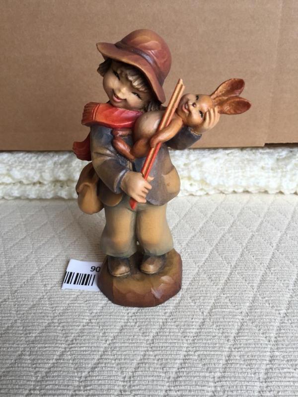 lot 90 image: Anri Italy Wood Carving &quotMerry Melody&qu...