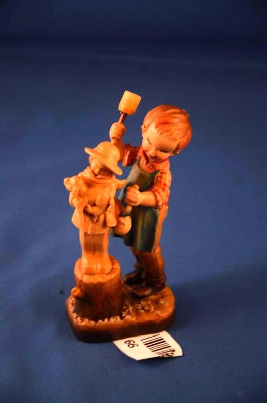 lot 99 image: Anri Italy Wood Carving by Juan Ferrandiz. &q...