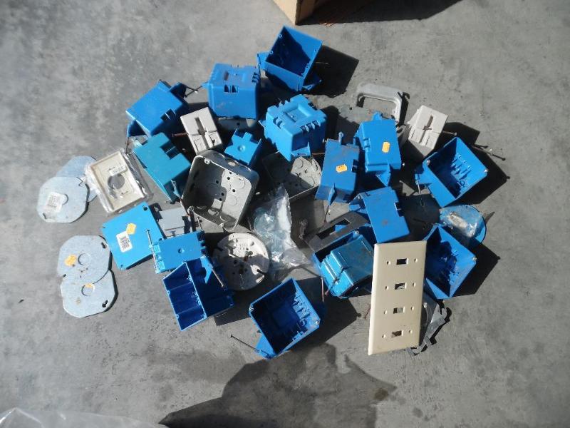 Misc electrical boxes and fittings