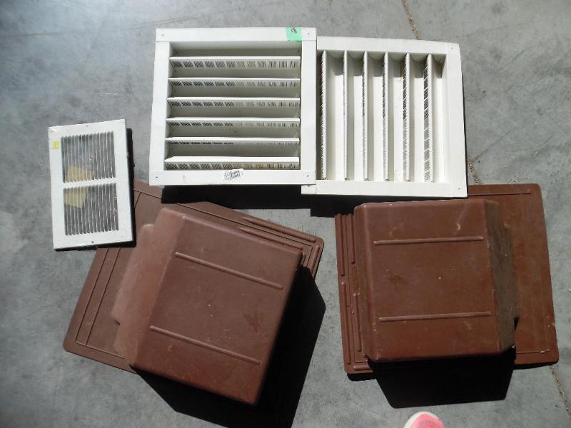 Roof and soffit vents