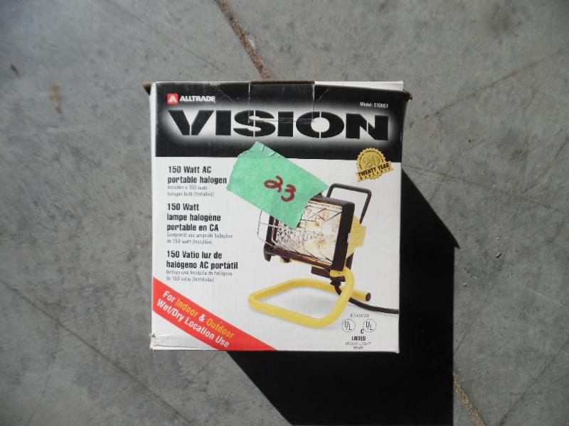 Halogen work light
