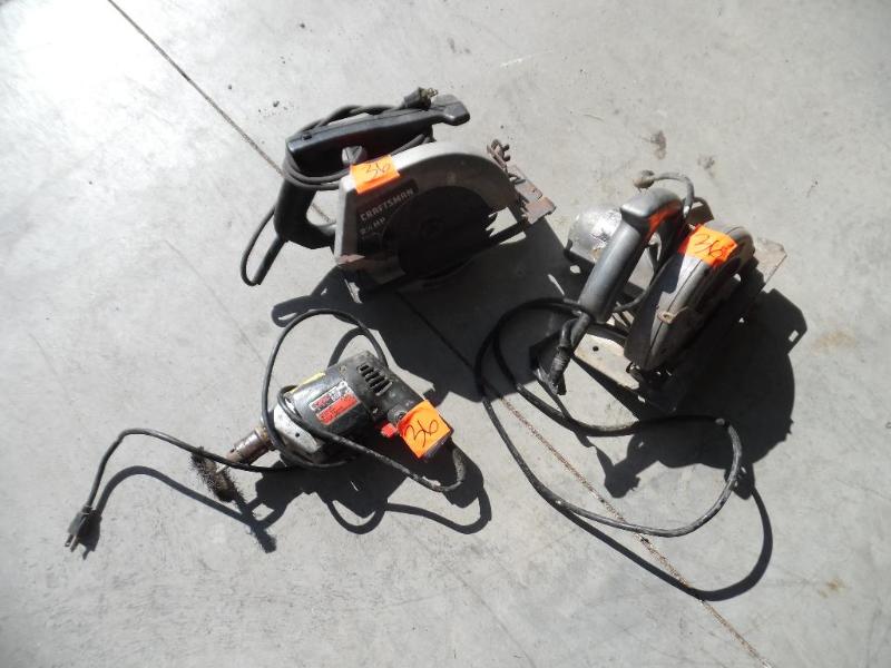 Circular saws and drill