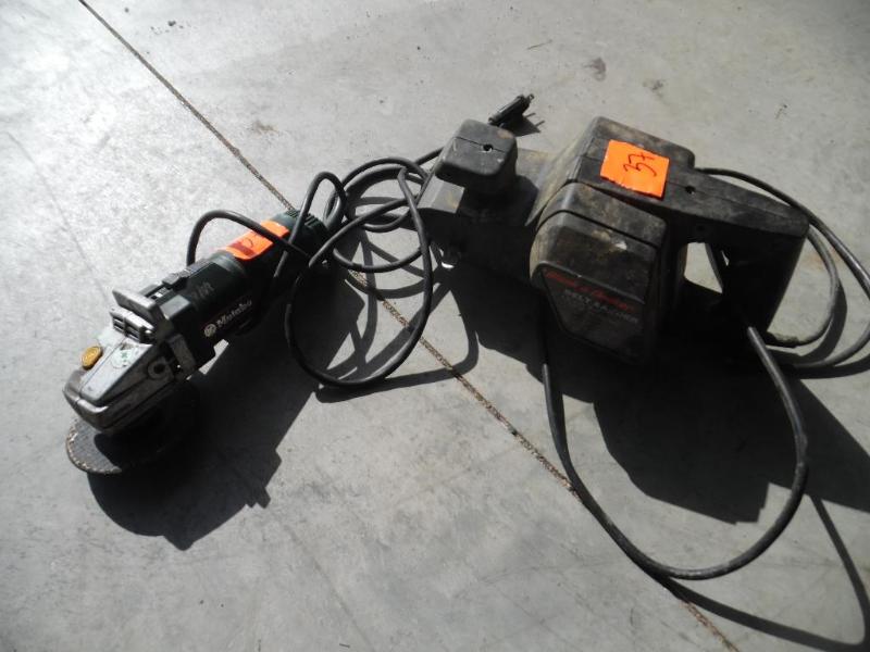 Grinder and sander
