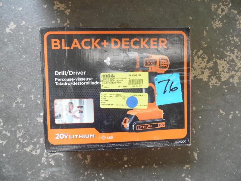 Cordless drill