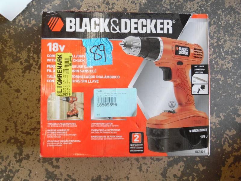 Cordless drill