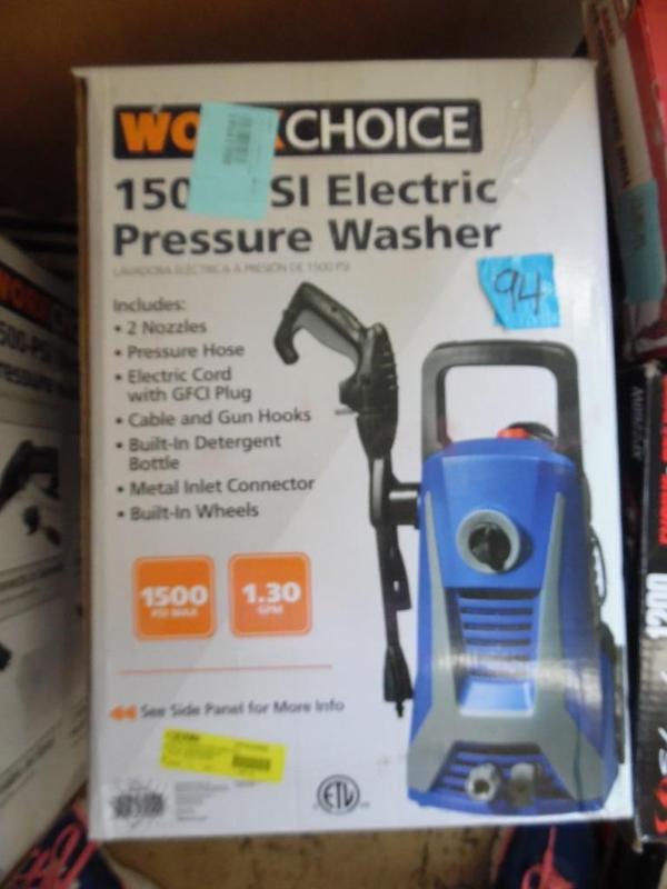 Electric pressure washer
