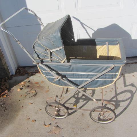 Antique Folding Stroller