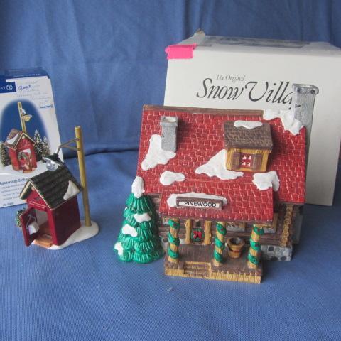 Pinewood Log Cabin, Backwoods Outhouse