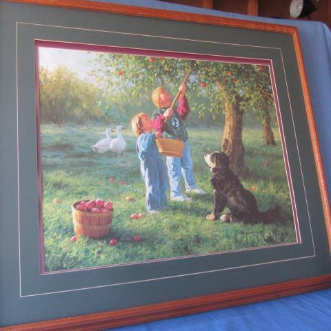 Apple Picking Print