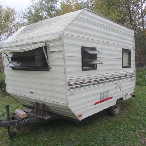 lot 1 image: Skamper Compact Travel Trailer