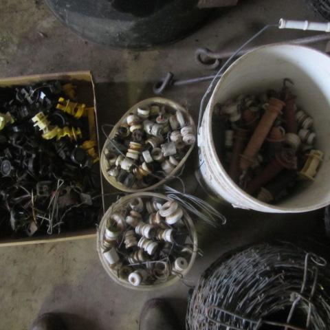 lot 104 image: Fence Insulators & Gate Handles