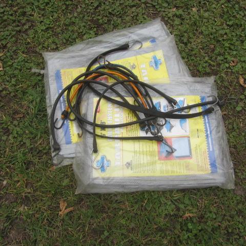 lot 181 image: New Tarps, Bungees