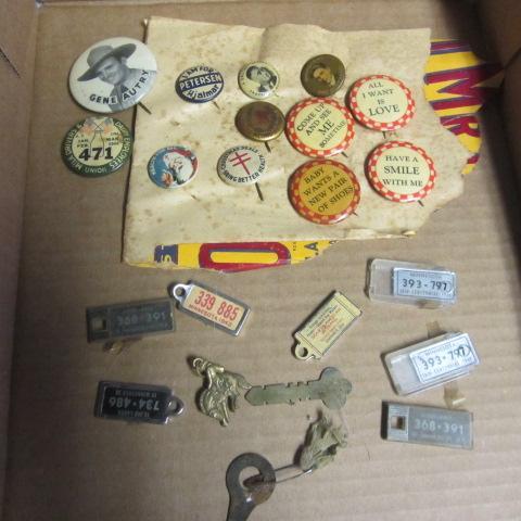 lot 207 image: Political & Vintage Buttons
