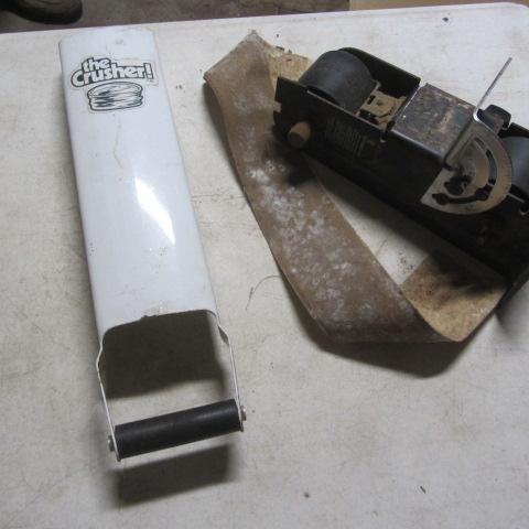 lot 227 image: Can Crusher, Sander Attachment