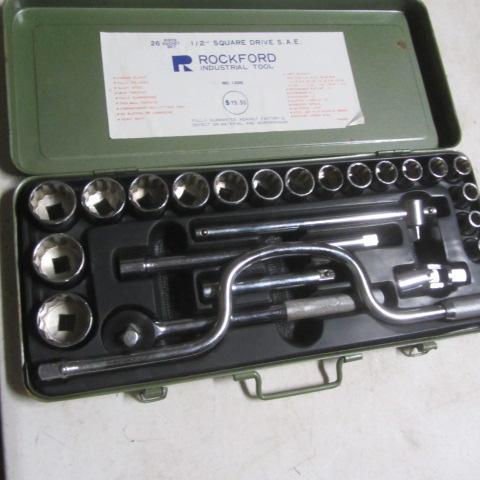 lot 237 image: Rockford 12 Drive Socket Set