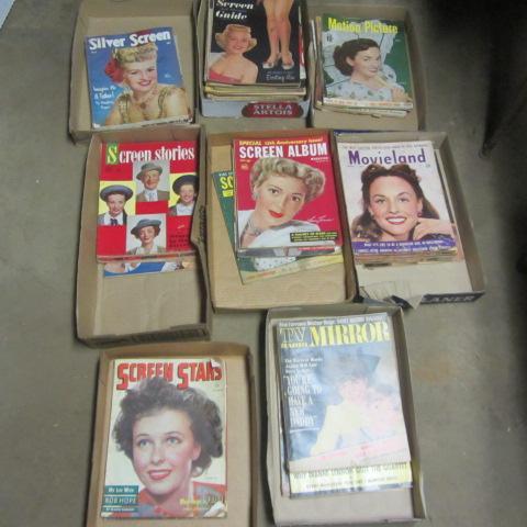 lot 295 image: Screen & Movie Magazines