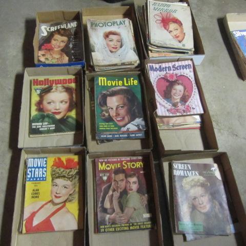 lot 296 image: Screen & Movie Magazines