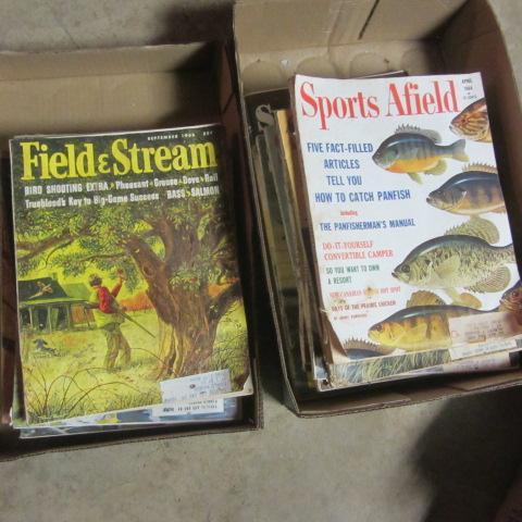 lot 299 image: Field & Stream, Sports Afield Magazines