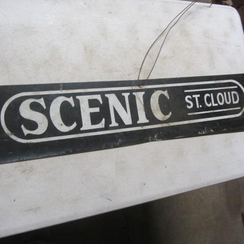 lot 301 image: St Cloud Sign