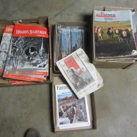 lot 303 image: Farming Magazines