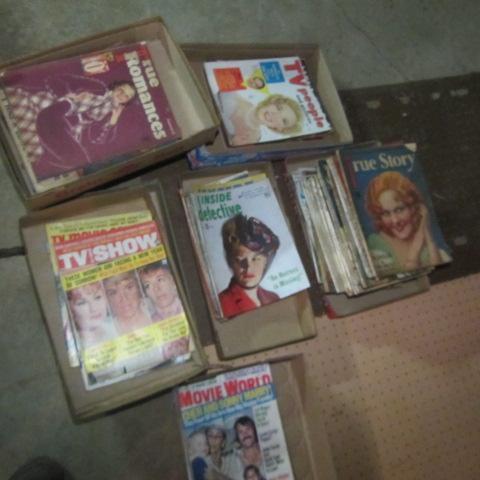 lot 308 image: Romance & Detective Magazines