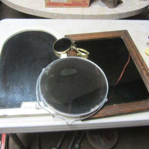 lot 314 image: Wall & Shaving Mirrors