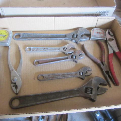 lot 35 image: Crescent & Diamond Wrenches