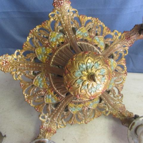 lot 56 image: Antique Light Fixture