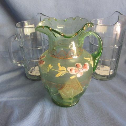 lot 62 image: Antique & AH Pitchers