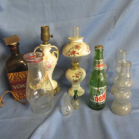 lot 91 image: Soda Bottles, Lamps