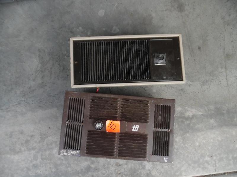 Electric wall heaters