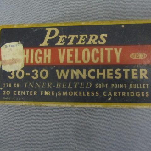 lot 135 image: Peters Winchester Box & Shells