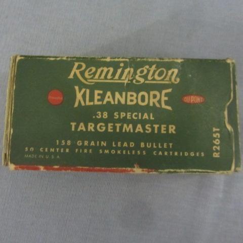 lot 139 image: Remington 38 Spec Box & Shells