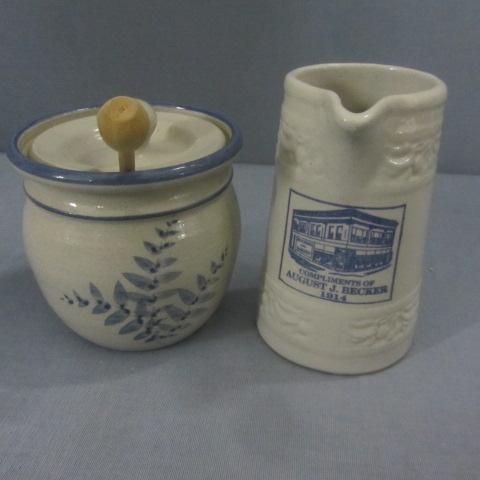lot 157 image: Red Wing Honey Pot, Pitcher
