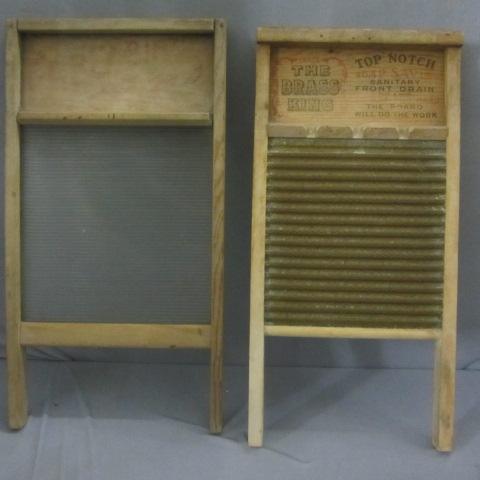 lot 173 image: Vintage Washboards