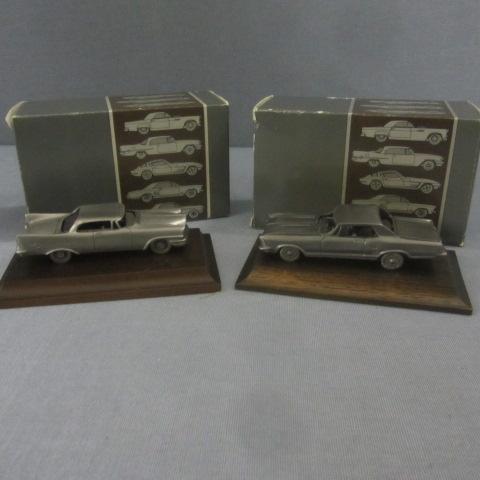 lot 198 image: Pewter Die Cast Cars