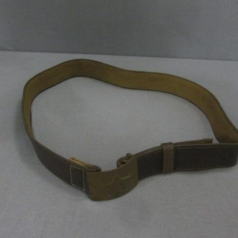 lot 24 image: Soviet Leather Belt