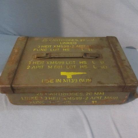 lot 27 image: VietNam Ammo Box