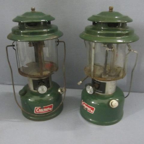 lot 275 image: Pair Coleman Lanterns