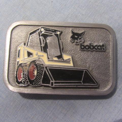 lot 317 image: BobCat Pewter Belt Buckle