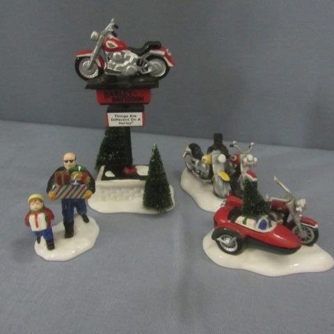 lot 342 image: Dept 56 & Harley