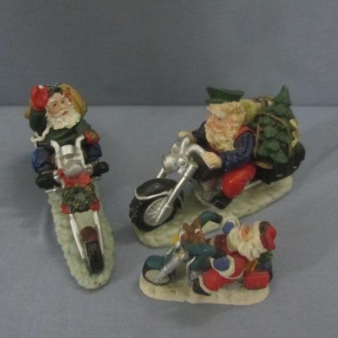 lot 347 image: Santas On Motorcycles