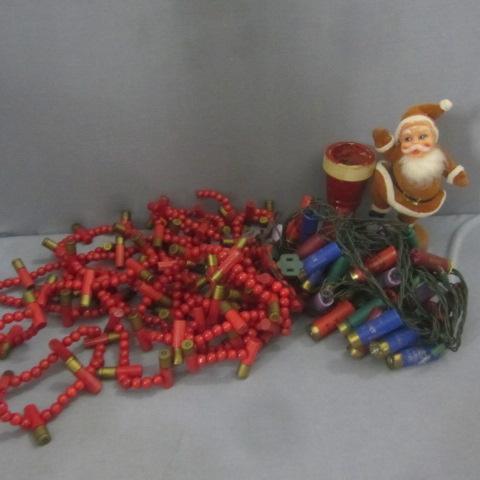 lot 350 image: Shotgun Shell Garland, German Santa