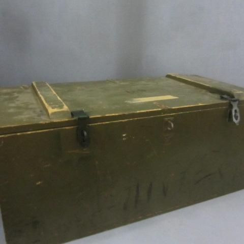 lot 351 image: US Wooden Foot Locker