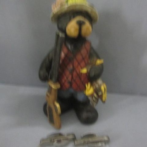 lot 360 image: Remington Bear Figure