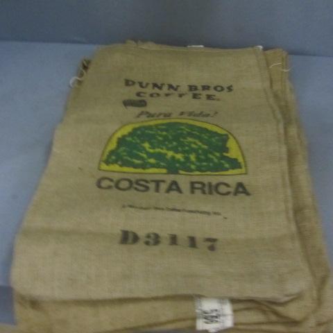lot 361 image: Burlap Coffee Bean Bags