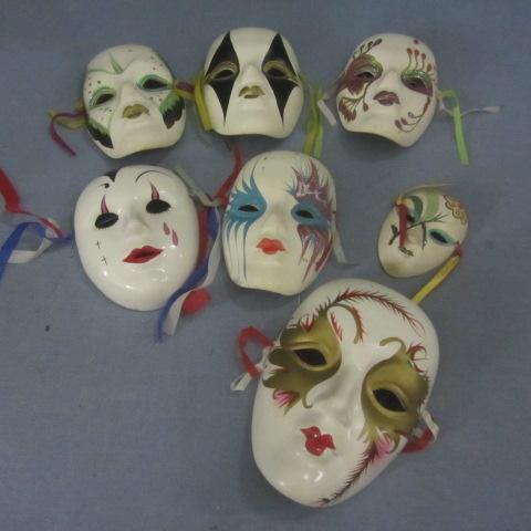 lot 363 image: Porcelain Masks