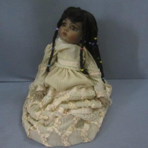 lot 381 image: Bisque Doll