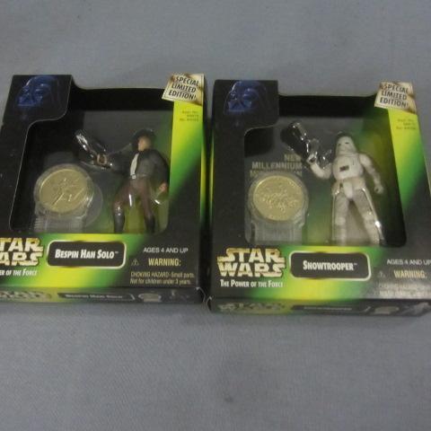 lot 406 image: Star Wars Han Solo & Storm Trooper