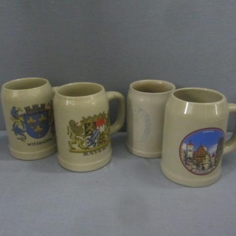 lot 43 image: German Beer Steins